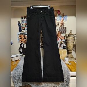 True Religion Black Flare Women's Jeans